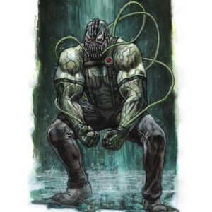 Bane classico tubi venom sotto cascata