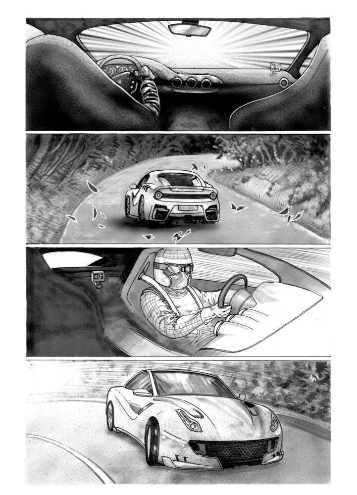 Tavola Danny Drift corsa macchina