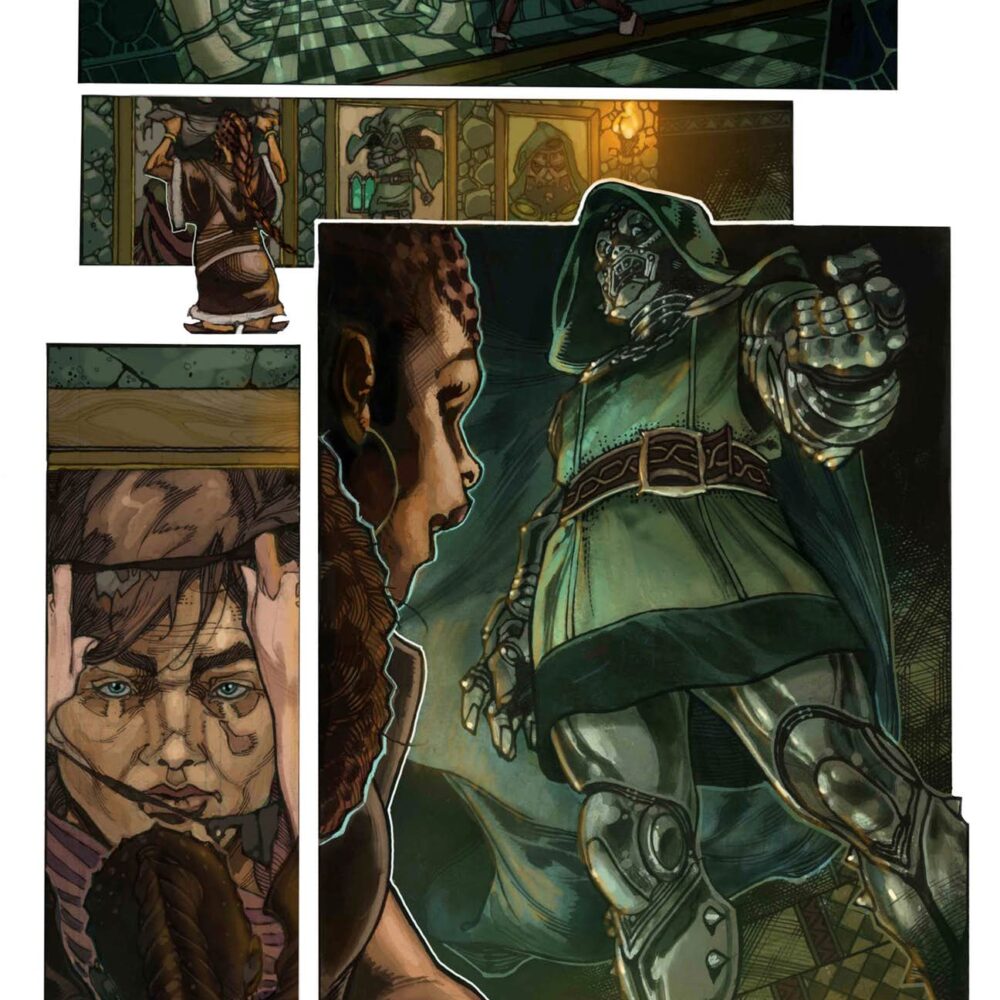 Tavola Dottor Destino a colori