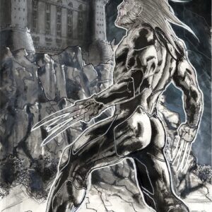 TEST-WOLVERINE:THE END P1 SPLASH PAGE