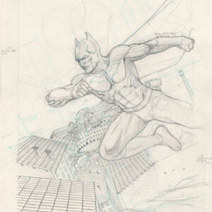 Batman over Lucca study