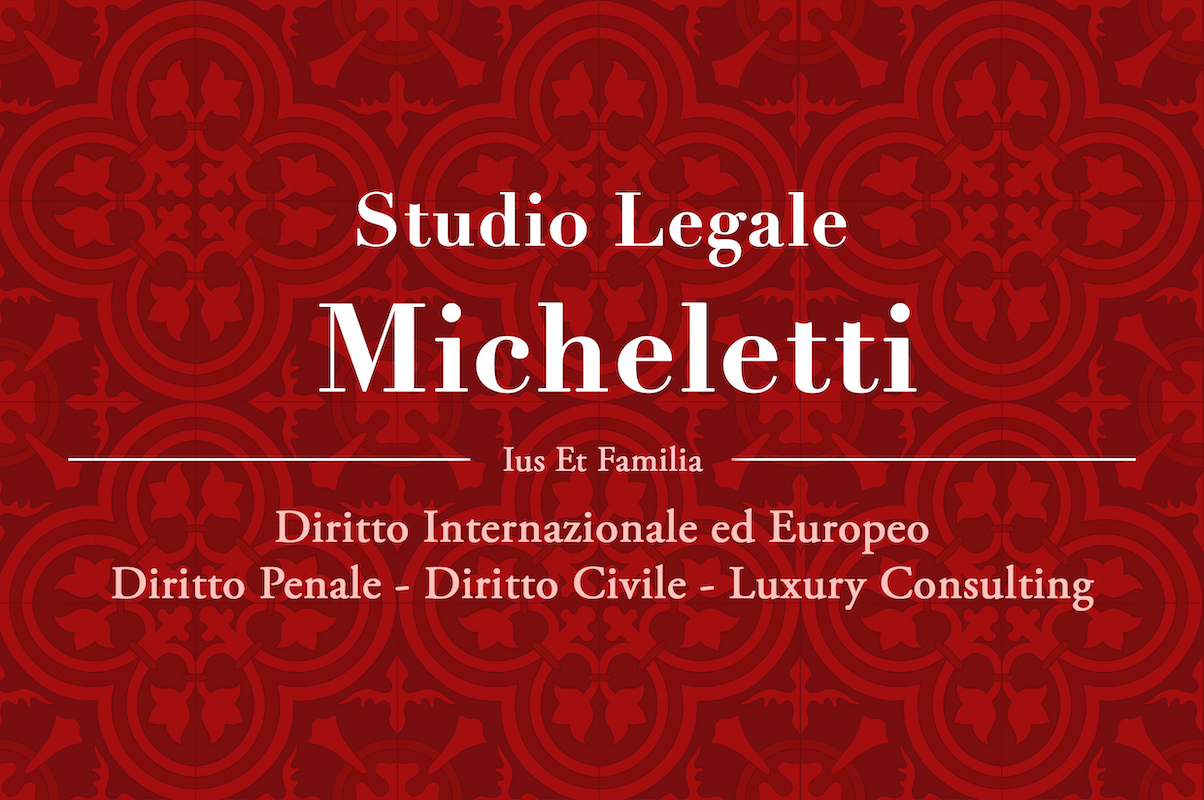 Biglietto da visita Studio Legale Micheletti