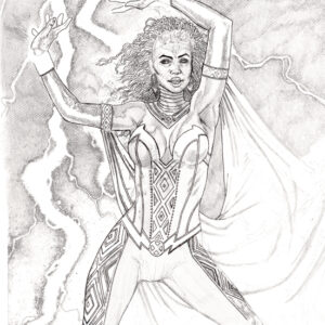 STORM AFRICAN STYLE - PENCIL
