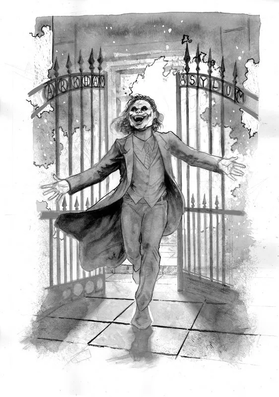 Joker – Arkham burning